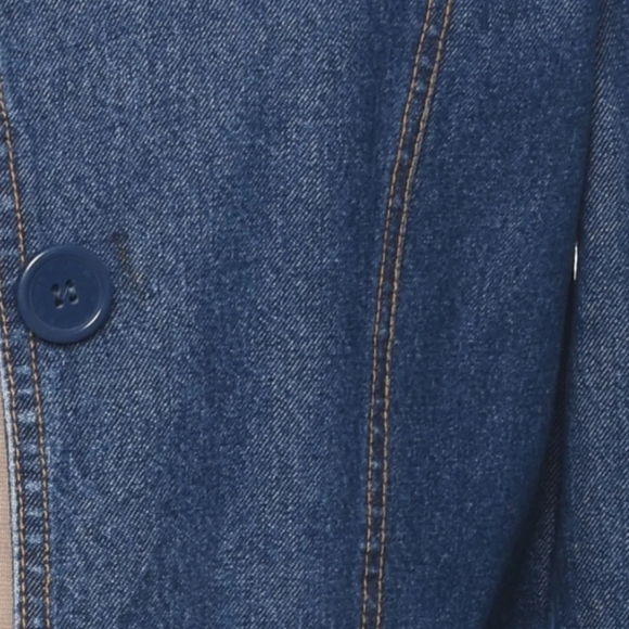 Vintage Bill Blass Blue Jean Denim Jacket Size 1X - Picture 3 of 5